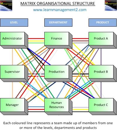 Matrix structure diagram